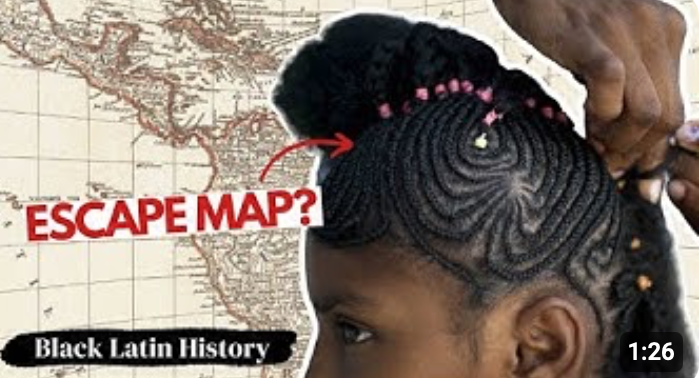 How Braids Became a Secret Map for Escaping Slavery